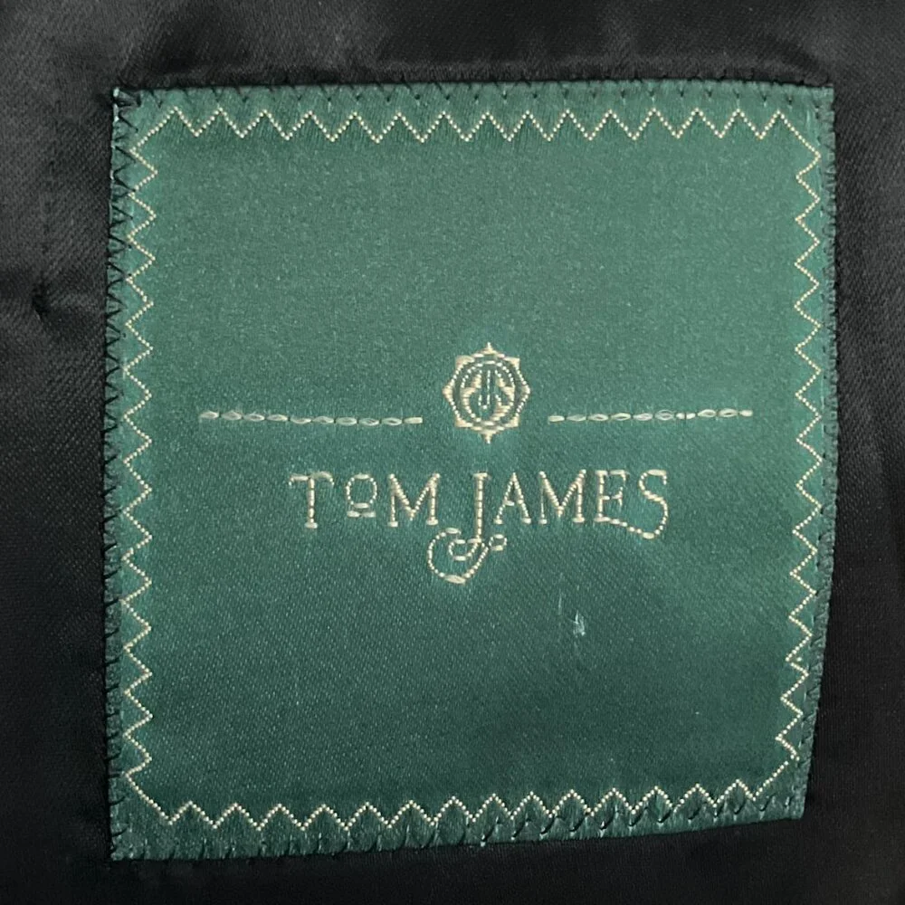 Tom James X Loro Piana 42 S Gray Storm System Rain Wind‎ Over Coat Jacket